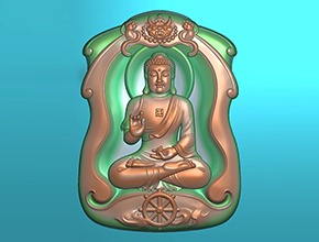 佛系佛祖精雕电脑图纸_五轴雕刻机厂家