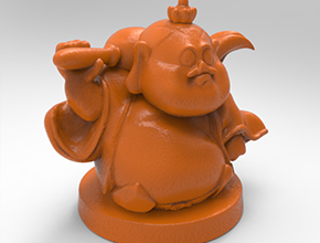 太乙真人立体摆件3d打印模型STL 享刻五轴