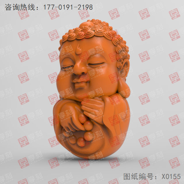 小如来佛玉石3d立体模型图纸_五轴玉石雕刻机厂家