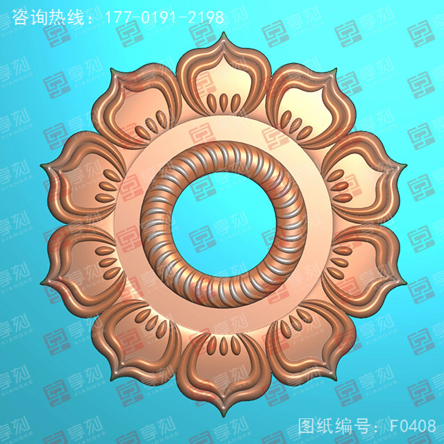 车挂配件玉石玉雕电脑图纸_享刻玉石雕刻机