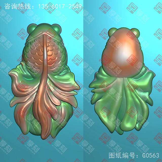 金银吊坠玉石雕刻电脑图纸_享刻玉石雕刻机