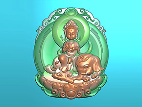 宝宝观音玉石电脑数控精雕图纸_享刻玉石雕刻机
